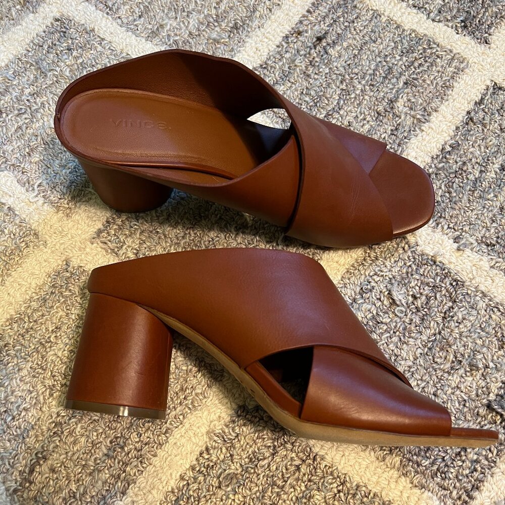 EUC Vince Theron Leather Sandals